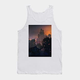 Night Castle Tank Top